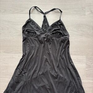 Secret Treasures Black Lace Chemise